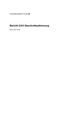 Bericht GAV-Standortbestimmung-1